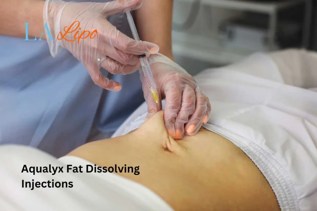 woman having fat dissolving injections Lewes in the stomach